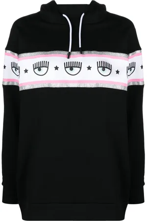 Chiara Ferragni Hoodie con relieve Eyelike