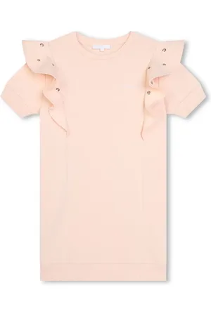 Chloé Vestido con logo bordado