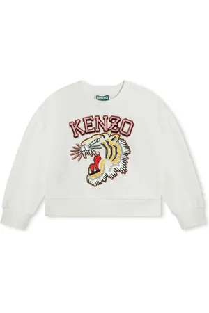 Kenzo Sudadera con tigre bordado