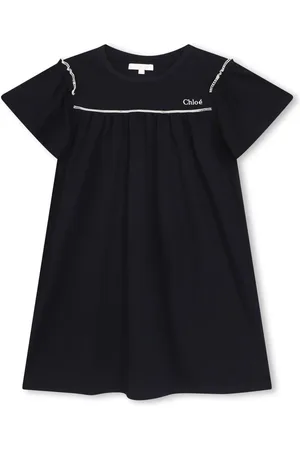 Chloé Vestido con logo bordado