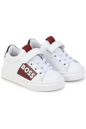 HUGO BOSS Tenis con diseño color block y logo estampado