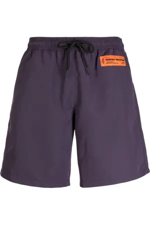 Heron Preston Shorts de playa con logo