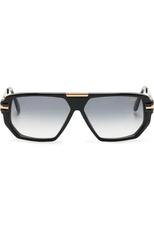 Cazal Lentes de sol con armazón estilo piloto