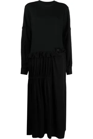 YOHJI YAMAMOTO Vestido largo con paneles