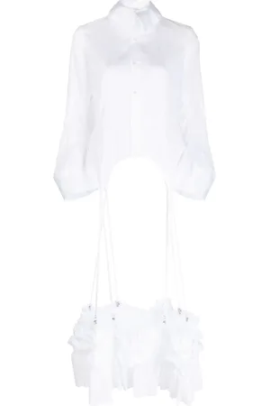 NOIR KEI NINOMIYA Camisa con volantes
