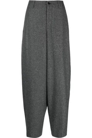 Closed Pantalones ajustados con motivo de cuadros