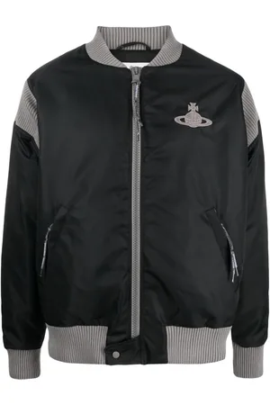 Vivienne Westwood Chamarra bomber con bordado Orb