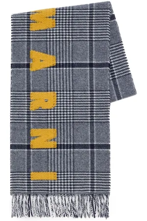 Marni Mascada con estampado de cuadros