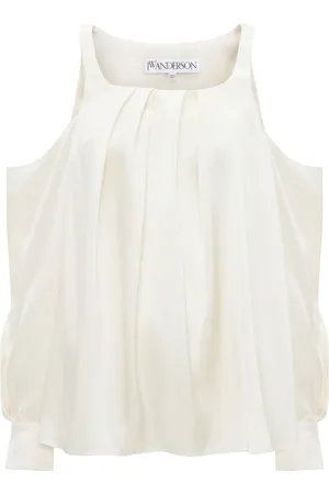 J.W.Anderson Blusa con diseño retorcido y hombros descubiertos