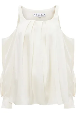 J.W.Anderson Blusa con diseño retorcido y hombros descubiertos