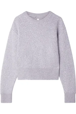 Stella McCartney Suéter con aberturas y lentejuelas