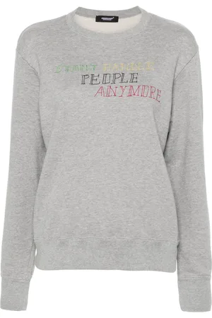 UNDERCOVER Sudadera con eslogan bordado