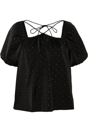 Munthe Blusa con detalles de cristal