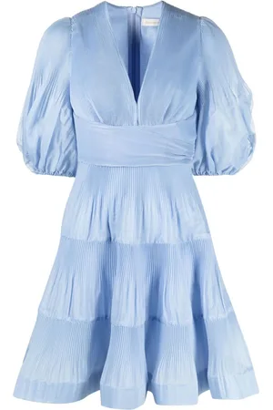 ZIMMERMANN Vestido corto con manga farol