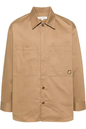 Maison Kitsuné Sobrecamisa con motivo Fox Head