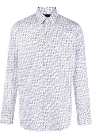 Karl Lagerfeld Camisa manga larga con logo estampado