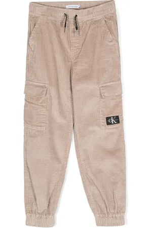 Calvin Klein Pantalones cargo con aplique del logo