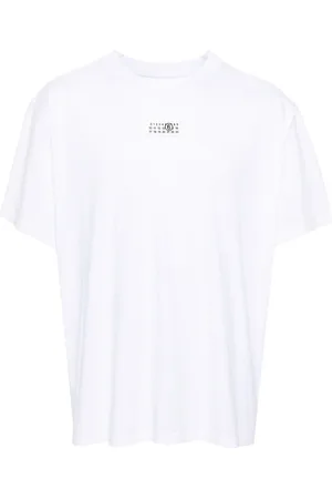 Maison Margiela Playera con parche de motivo de números