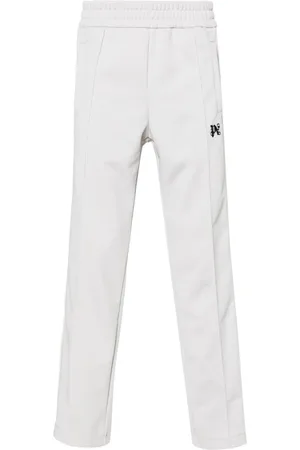 Palm Angels Pants con monograma bordado