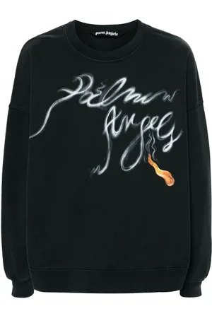 Palm Angels Sudadera Foggy con logo estampado