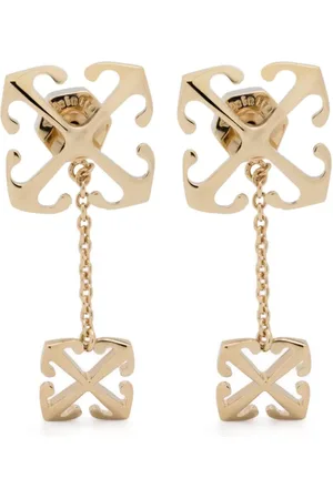OFF-WHITE Aretes Double Arrow