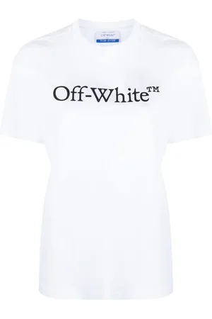 OFF-WHITE Playera Bookish con logo estampado