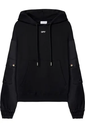 OFF-WHITE Hoodie con logo estampado