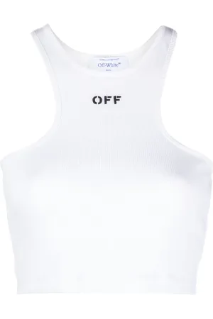 OFF-WHITE Top corto Off-Stamp
