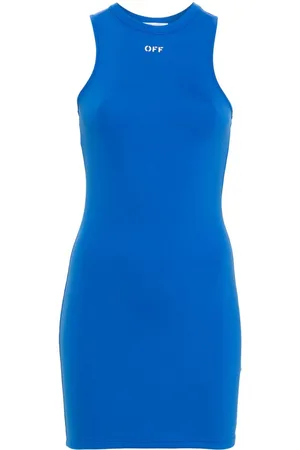 OFF-WHITE Vestido corto Sleek Rowing