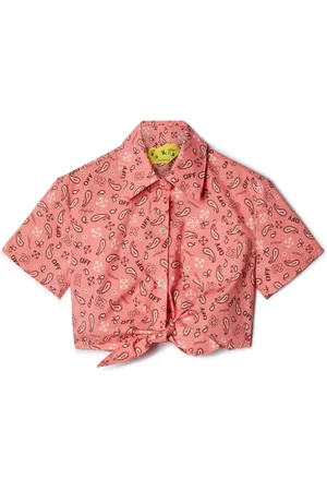 OFF-WHITE Camisa con estampado bandana