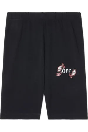 OFF-WHITE Bermudas con estampado de bandana