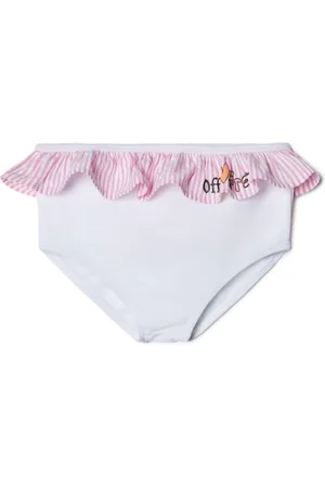 OFF-WHITE Bikini bottom con motivo Funny Flowers