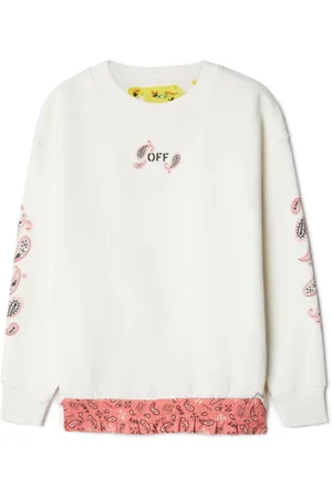 OFF-WHITE Sudadera con estampado de bandana