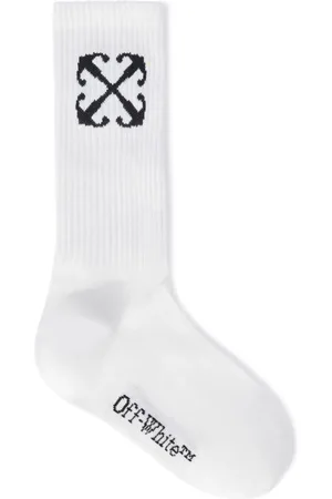 OFF-WHITE Calcetines Arrow con logo en jacquard