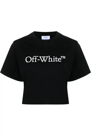 OFF-WHITE Playera corta Bookish con logo estampado