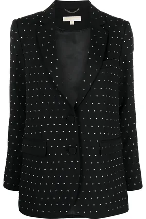 Michael Kors Blazer con botones y detalles de cristal