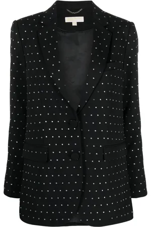 Michael Kors Blazer con botones y detalles de cristal