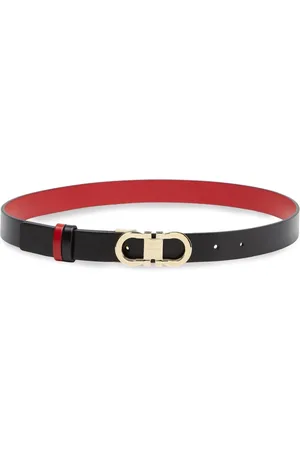Salvatore Ferragamo Cinturón reversible con hebilla de Gancini