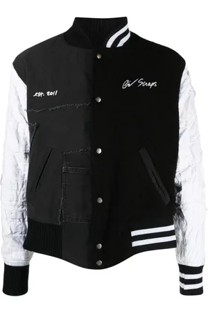 GREG LAUREN Chamarra bomber con paneles