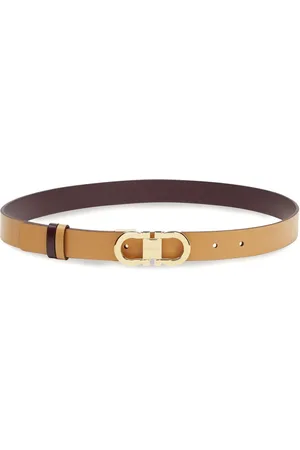 Salvatore Ferragamo Cinturón reversible con hebilla de Gancini