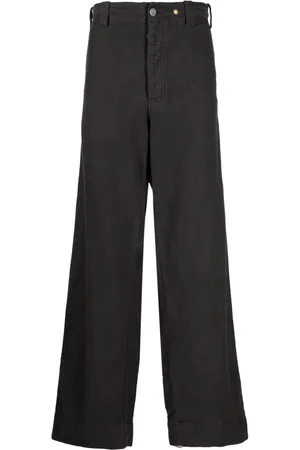 Objects IV Life Pantalones anchos con placa del logo