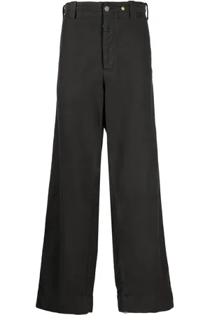 Objects IV Life Pantalones anchos con placa del logo