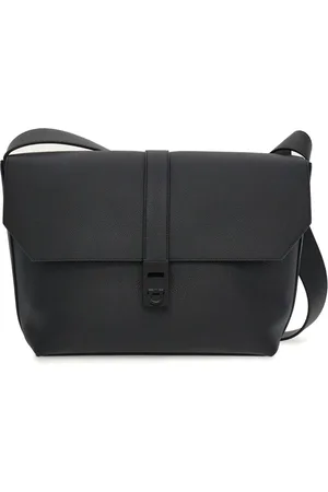 Salvatore Ferragamo Mochila tipo mensajero con hebilla Gancini