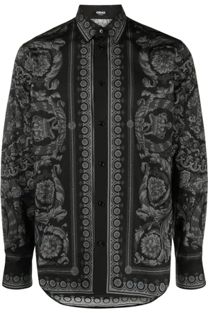 VERSACE Camisa con estampado Barocco