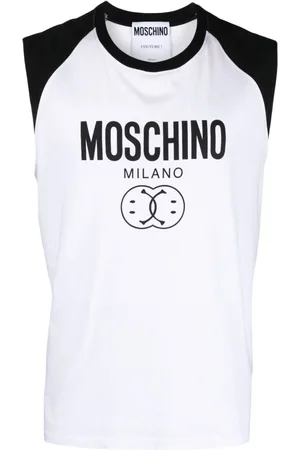 Moschino Playera con logo estampado
