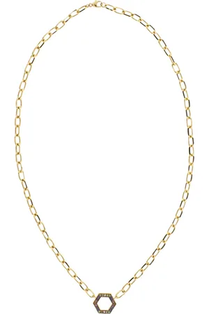 HARWELL GODFREY Collar en oro amarillo de 18kt con zafiros