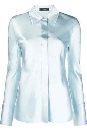 Joseph Camisa de seda con efecto satinado