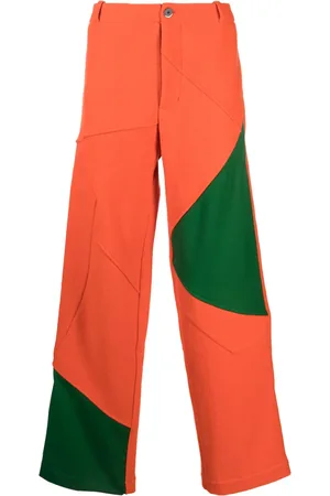 Kiko Kostadinov Pantalones anchos Aspasia con paneles