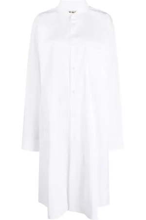 Comme des Garçons Vestido camisero midi