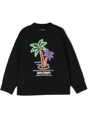 Palm Angels Sudadera Neon Palms
